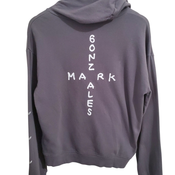 Mark Gonzales Other - RARE GONZ HOODIE Mark Gonzales Skateboard Men Medium Gray